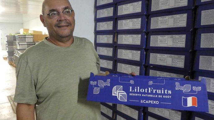 Guy Noël Etheve, directeur général de la coopérative Fruits de La Réunion. C. DEQUIDT